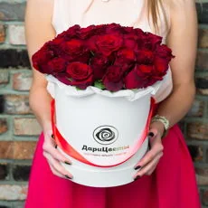 «AMORE» ИЗ 35 РОЗ — купить с доставкой в Сыктывкаре